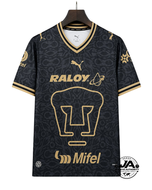 26/27 Pumas UANL Third Black Jersey
