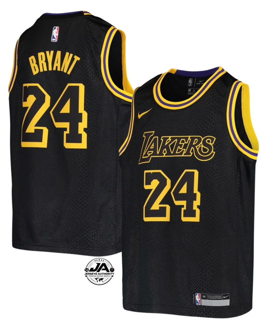 Los Angeles Lakers Black Mamba Jersey - Black - Nike