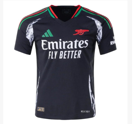 Arsenal 24/25 II Away Jersey - Player Version - Slim Fit