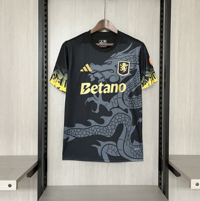 Aston Villa 2025/26 Black Jersey