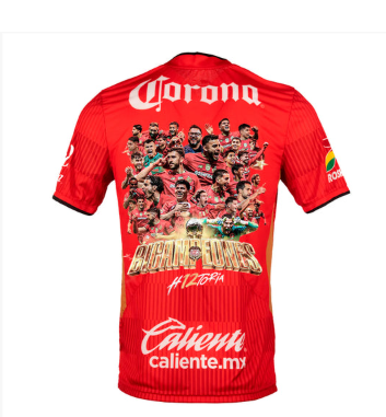 Deportivo Toluca Home Jersey 2025 - H12TORIA