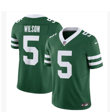 Garrett Wilson #5 Legacy Jersey - Green