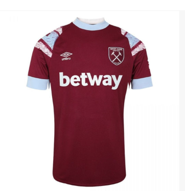 West Ham I Home Jersey 22/23 - Fan Version
