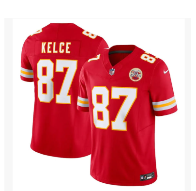 Travis Kelce #87 Limited Jersey - Red