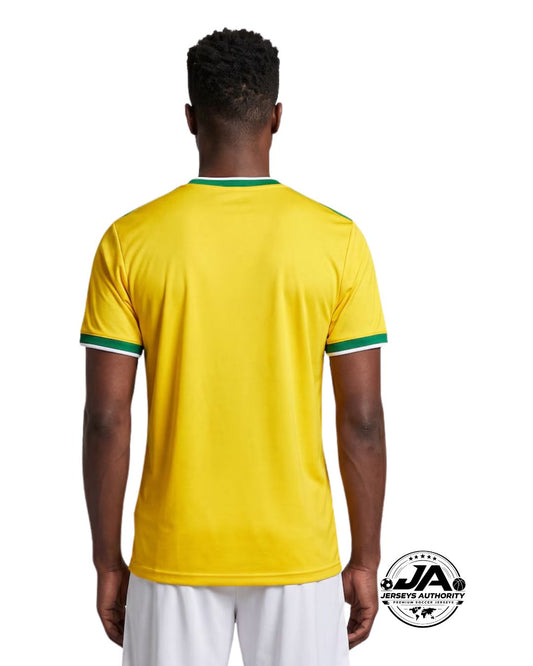 Camiseta Flamengo Brasil Adidas 2026 Amarilla y Verde - Fan
