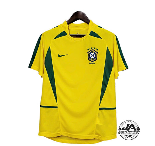Jersey Nike Retro Brasil 2002 Fan