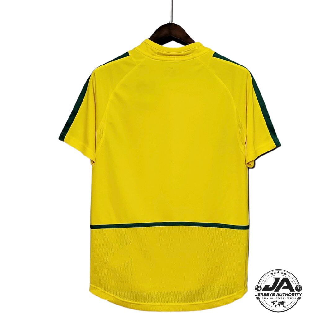 Jersey Nike Retro Brasil 2002 Fan