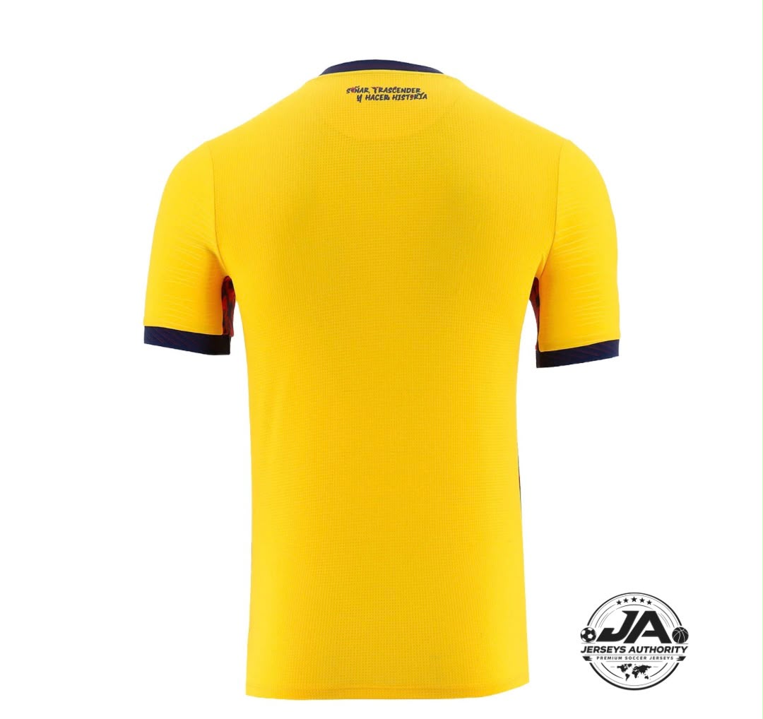 Ecuador 2026 World Cup Home Jersey - Fan Version