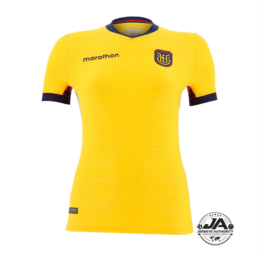 Women's Ecuador 2026 World Cup Home Jersey - Fan Version