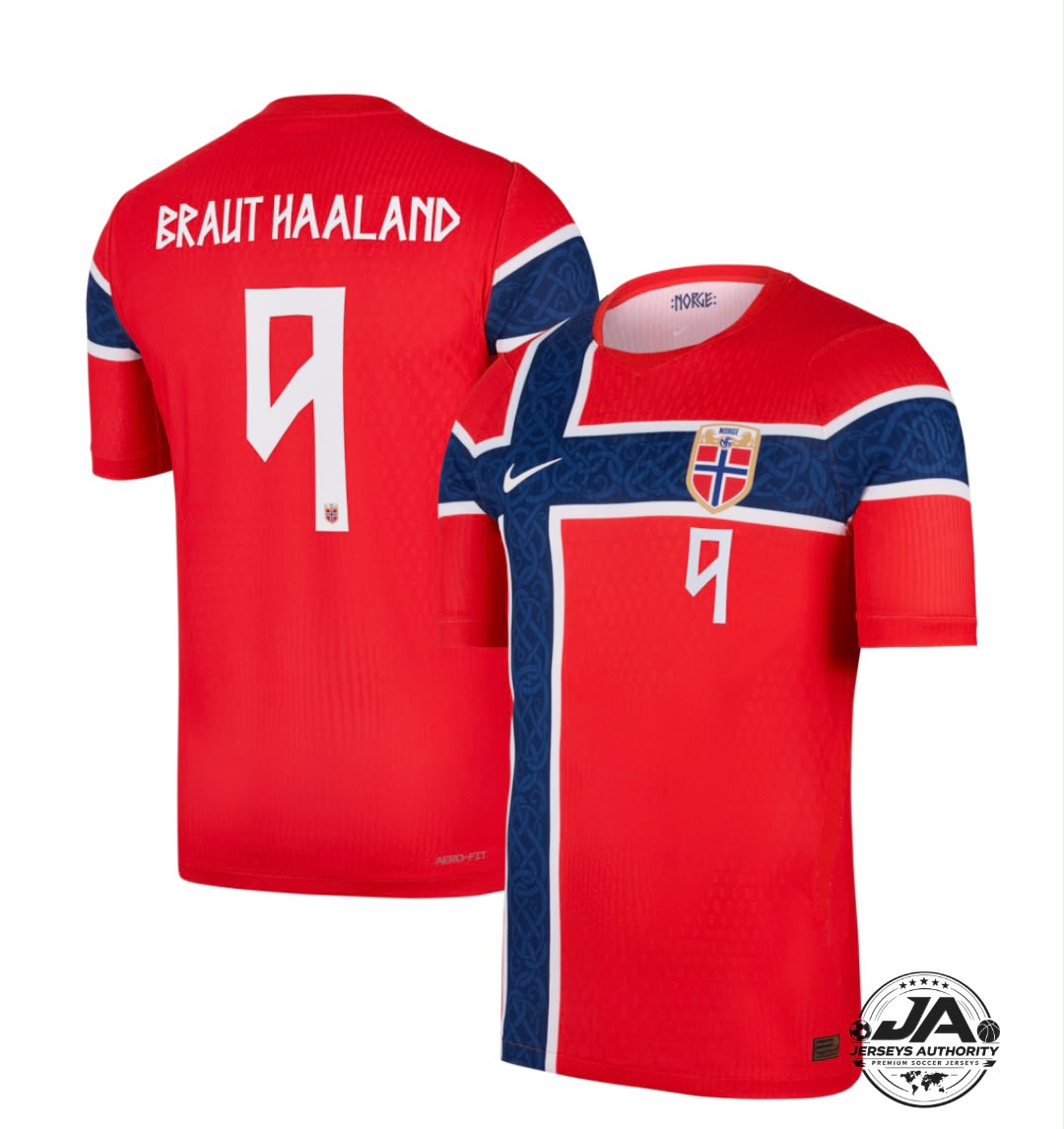 Norway 2026 World Cup Home Shirt Braut Haaland Player Version