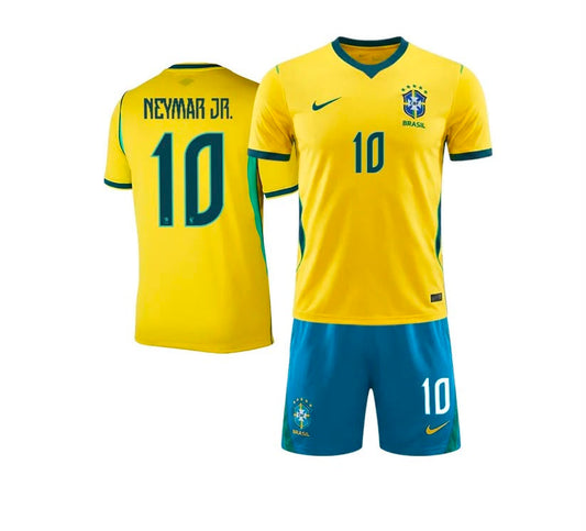 Brazil World Cup 2026 Kids Kit Neymar Jr. #10