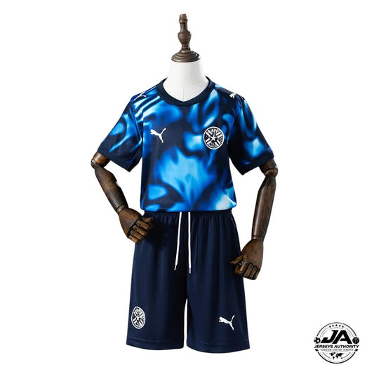 Equipación Visitante de Paraguay 2026 para Niños - Mundial 2026