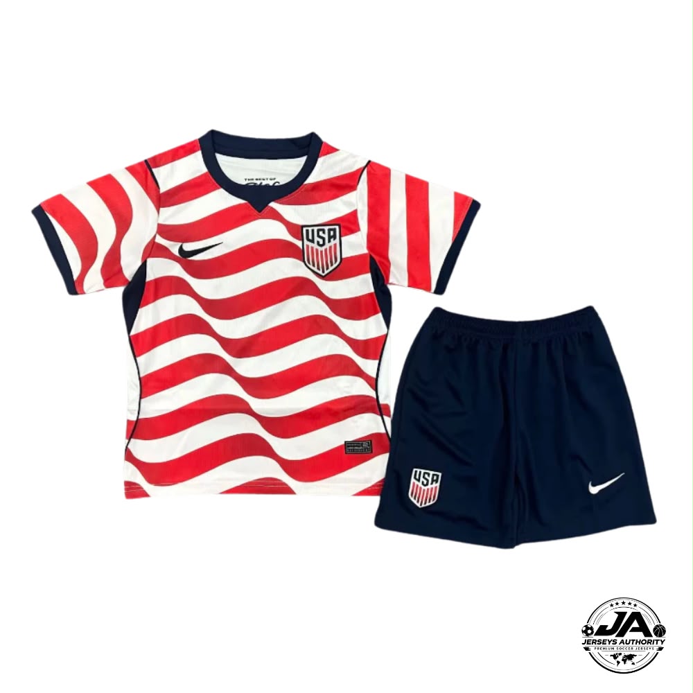 Kids USA Home Jersey 2026 World Cup 2026