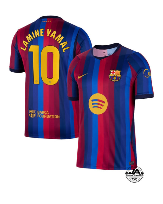 Barcelona I 2026/27 Home Jersey Lamine Yamal 10 - Fan Version
