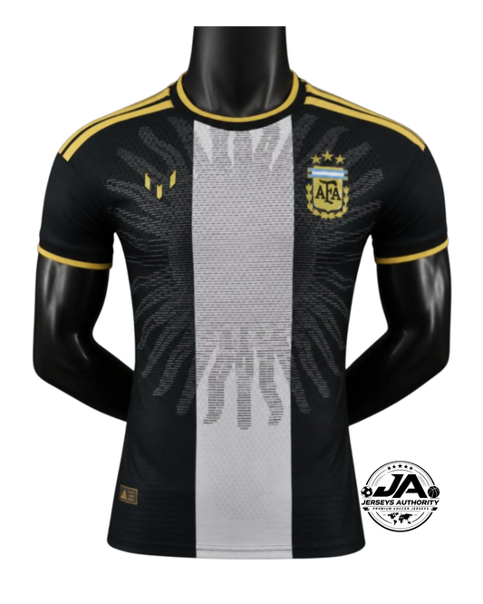 26/27 Argentina Black Anniversary Edition Player Version Jersey - Slim Fit