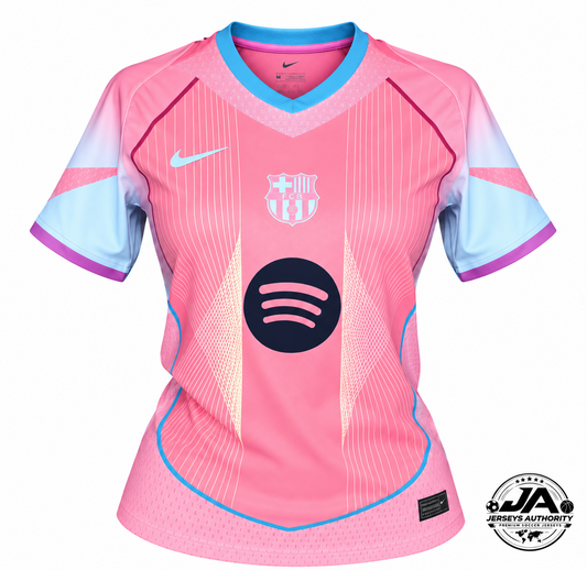 Barcelona Women 26/27 pink jersey front