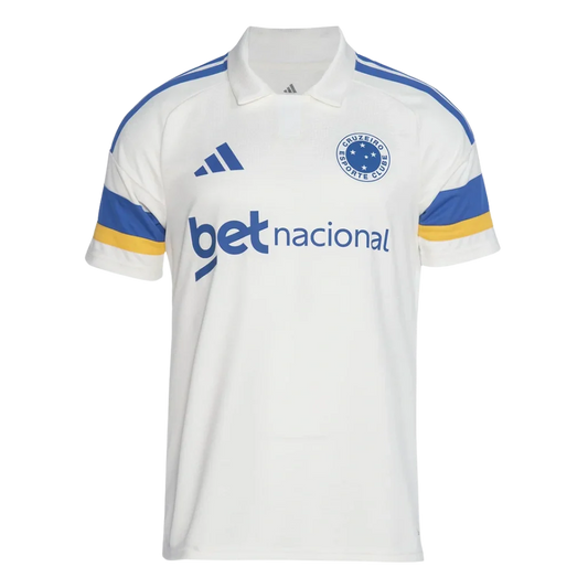 Camiseta Cruzeiro Tercera Equipación 2026/27 Versión Aficionado - Blanca
