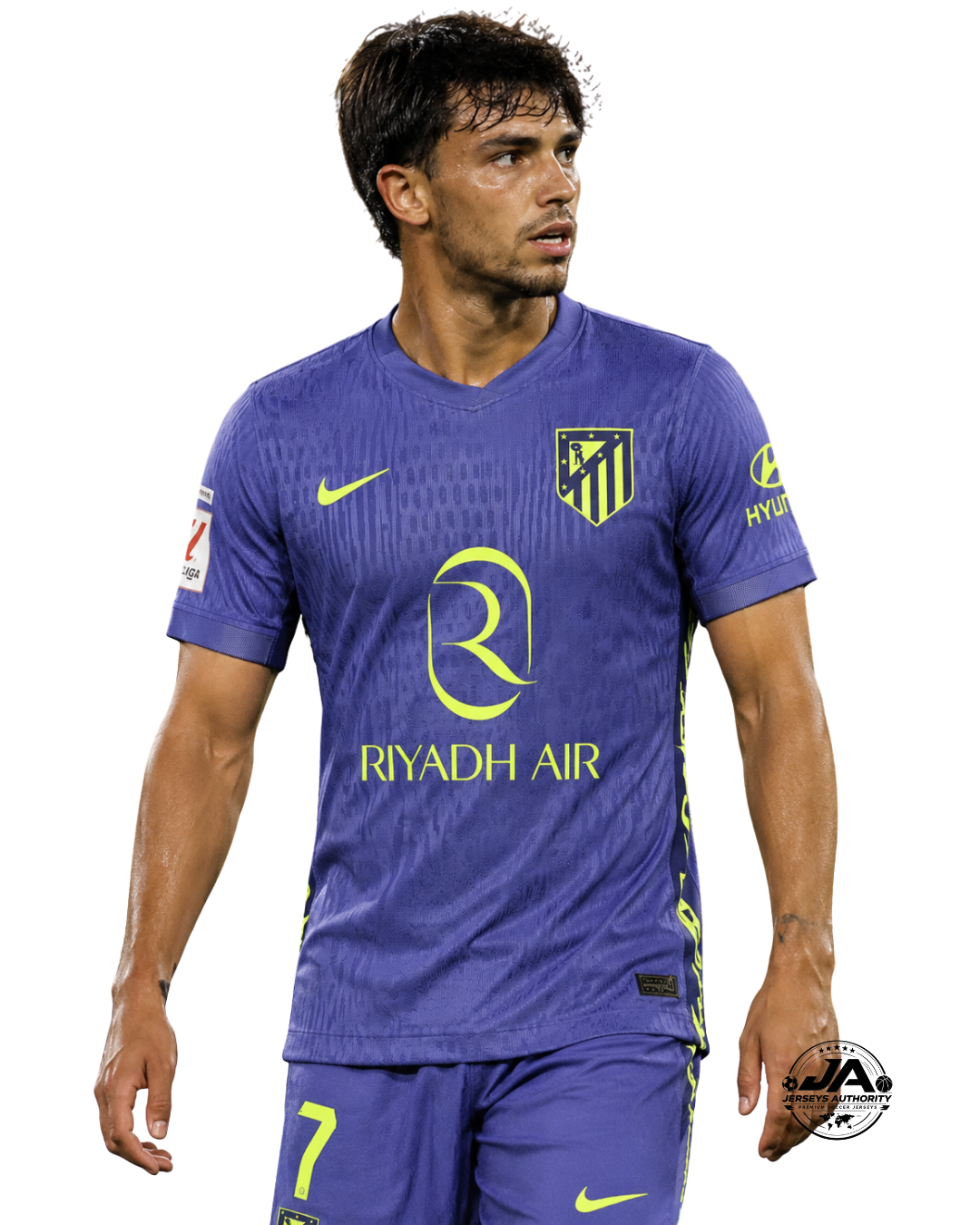Camiseta de Jugador Visitante Atlético de Madrid 2025/26 - Ajuste Ceñido