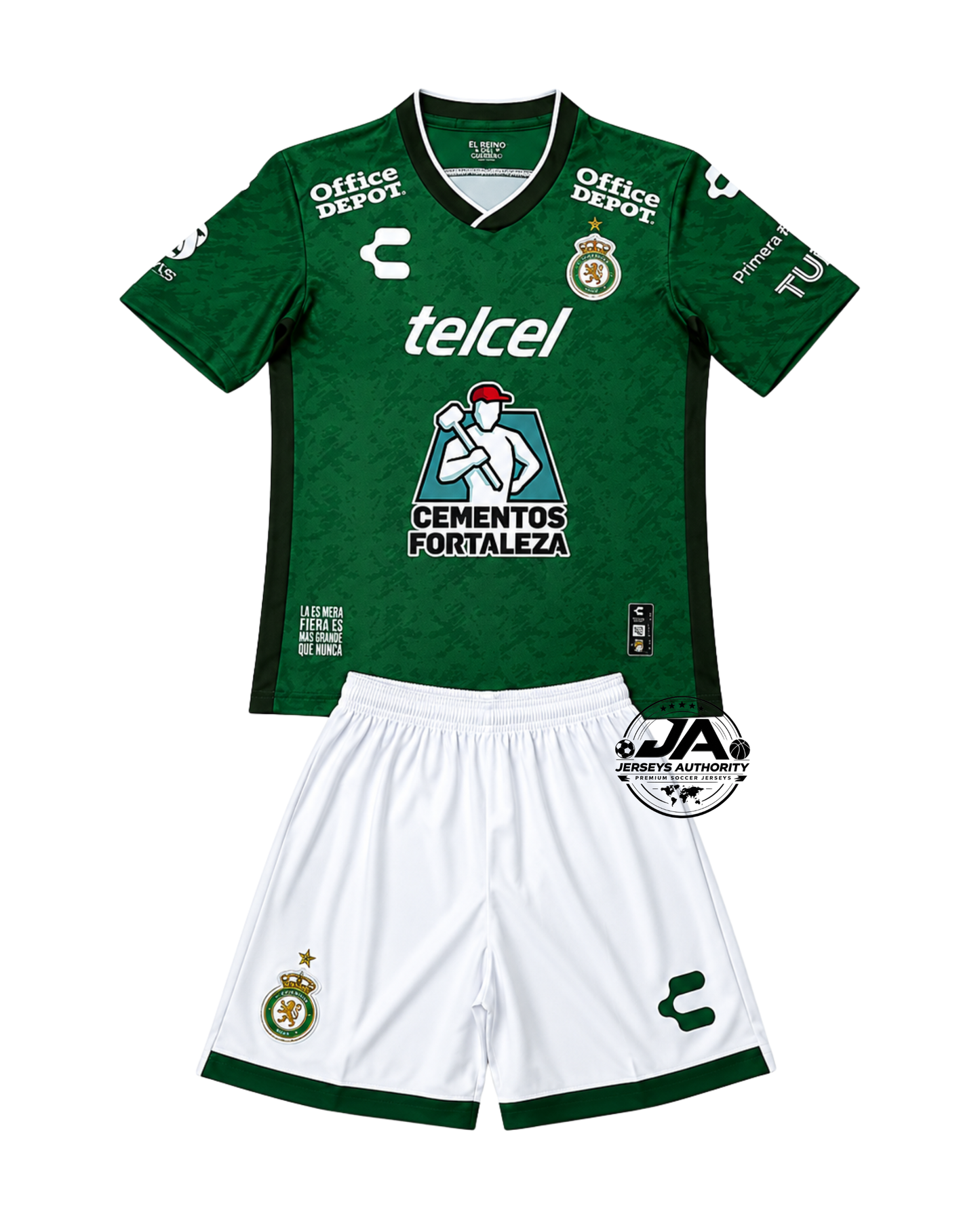 Kids Kit Club León Home Fan Jersey 2024/25