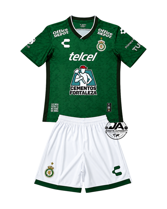 Kids Kit Club León Home Fan Jersey 2024/25