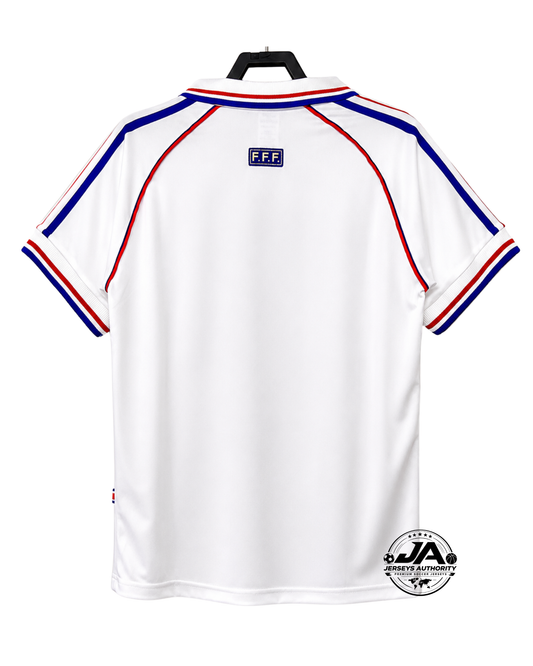 France 1998 Away Jersey - Retro Version