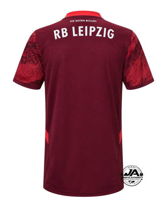 Camiseta de visitante RB Leipzig 2024/25 - Versión aficionado con parches UCL