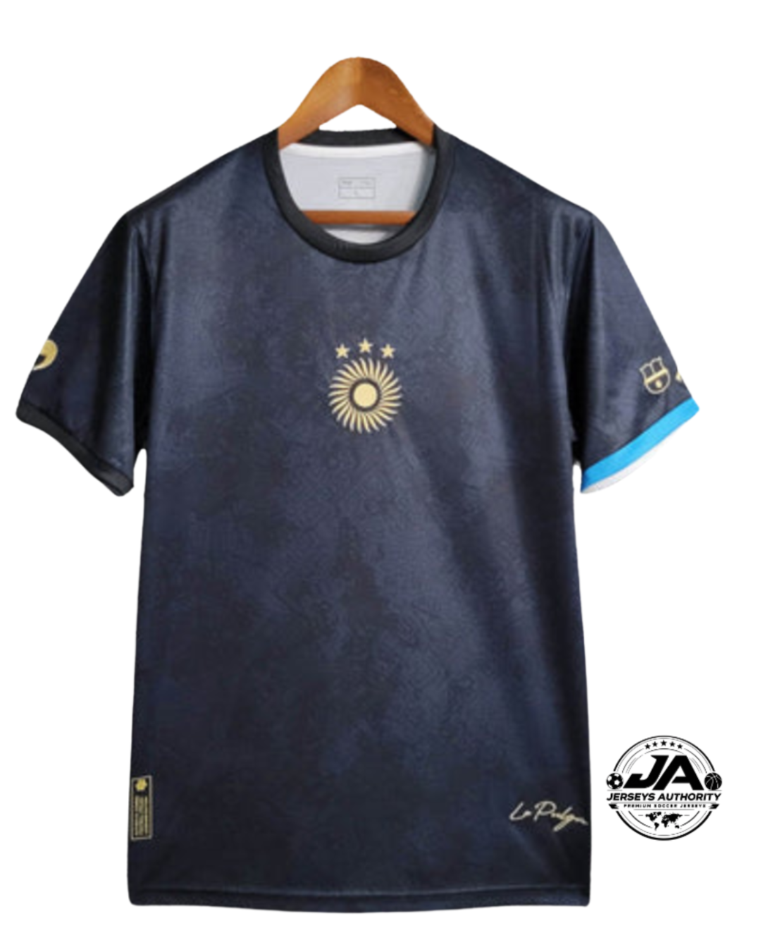 Camiseta Edición Especial Argentina 25/26 - Versión Fan Negro