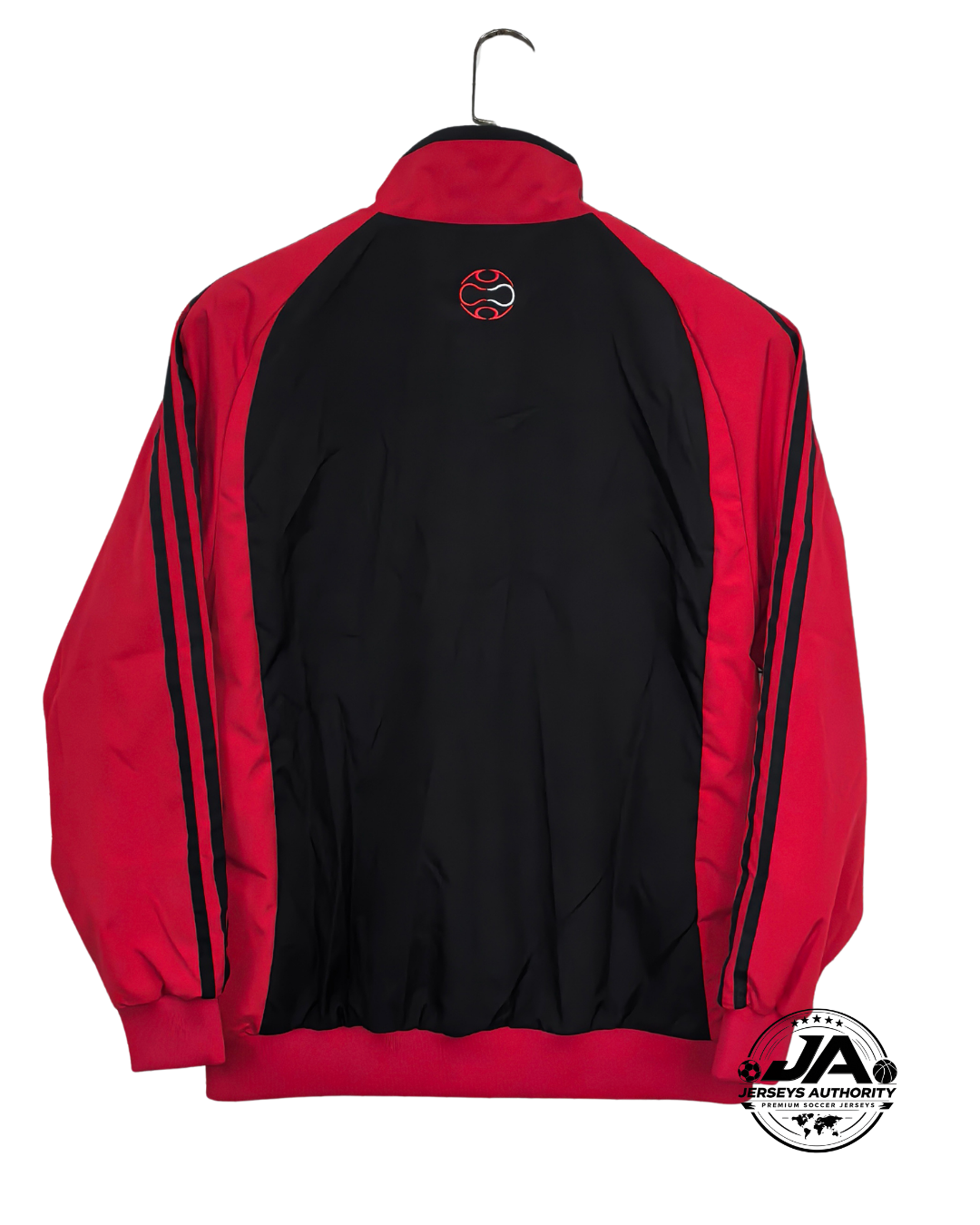 26/27 AC Milan Red Full Zipper Windbreaker Jacket