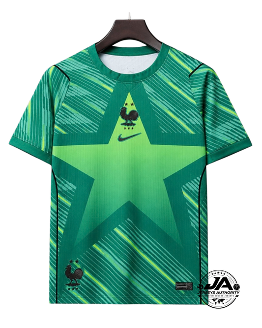 2026 France Green Goalkeeper Jersey - Fan Version
