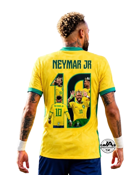 Camiseta Brasil - Especial personalizada Neymar Jr. #10 Brasil versión aficionado Mundial 2026