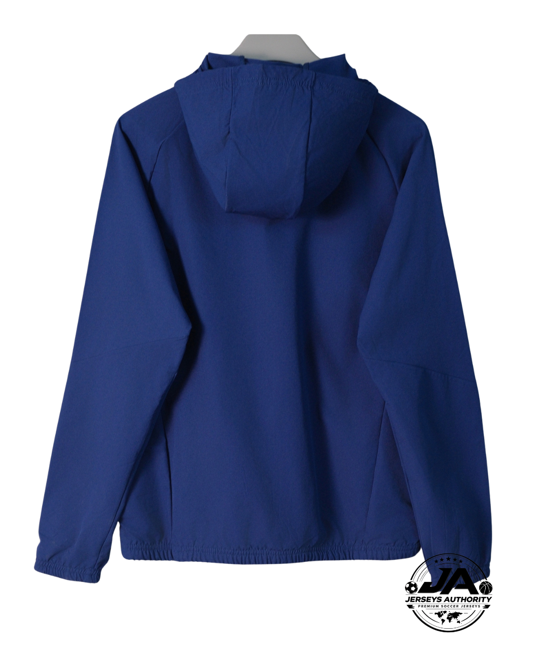 2026/27 Spain Royal Blue Hooded Windbreaker Jacket
