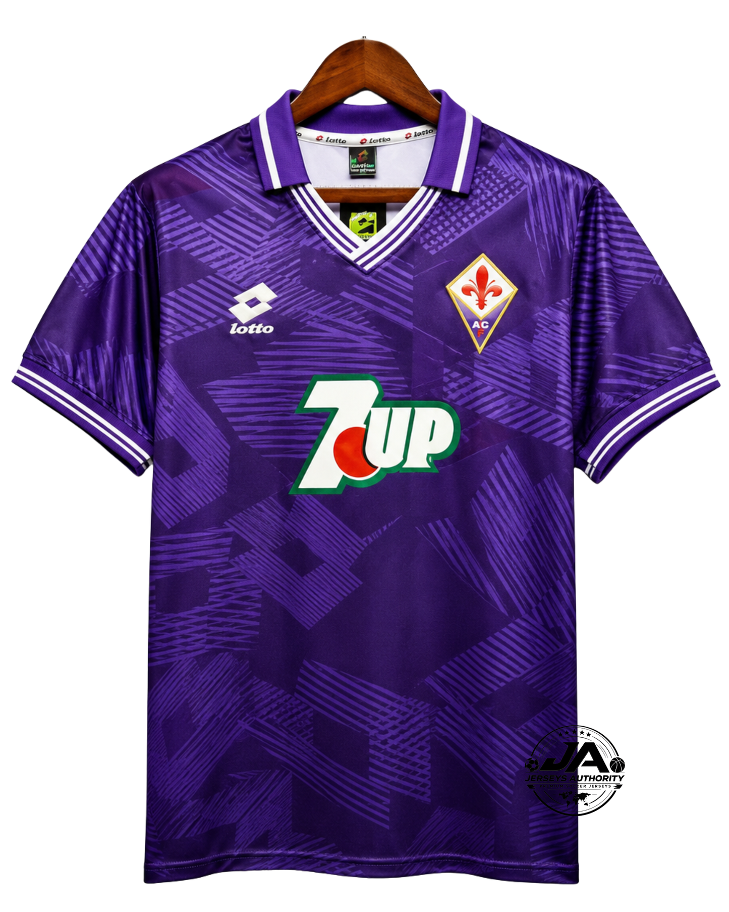 Fiorentina 92/93 Home Jersey - Retro Version