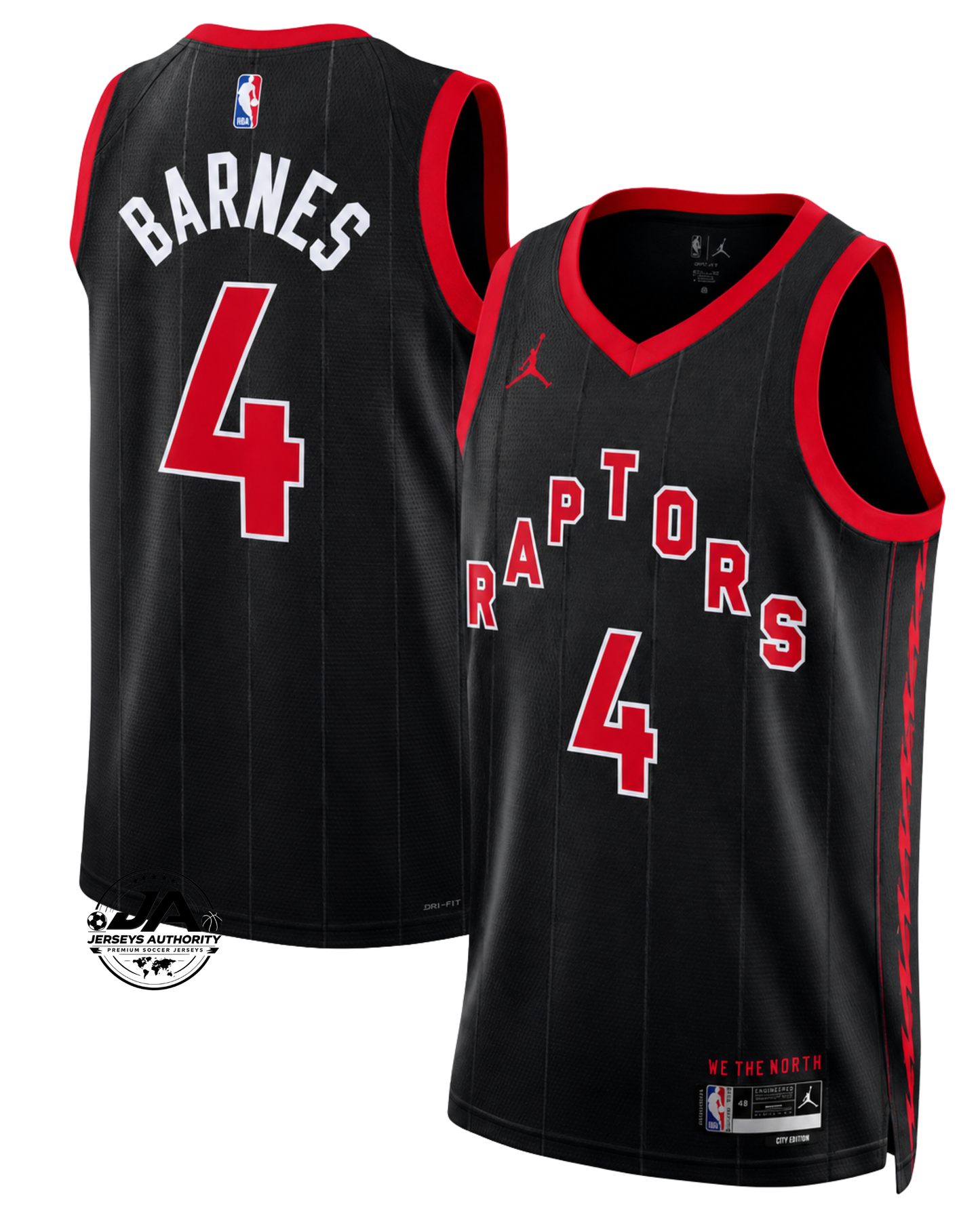 Scottie Barnes Toronto Raptors Statement Edition Jersey - Black