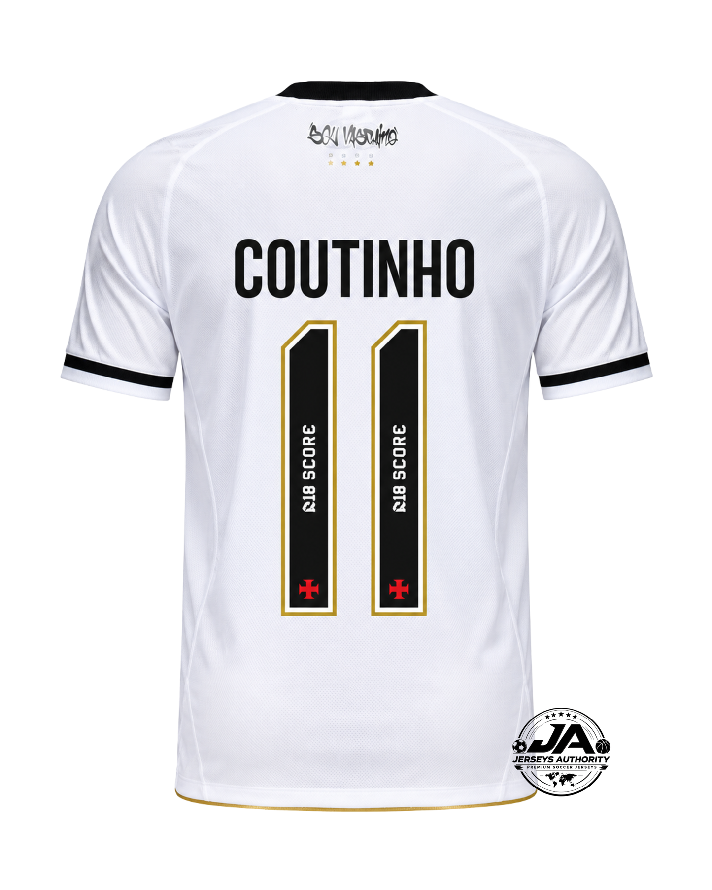 Vasco da Gama Coutinho 11 Away Fan Jersey 2025/26
