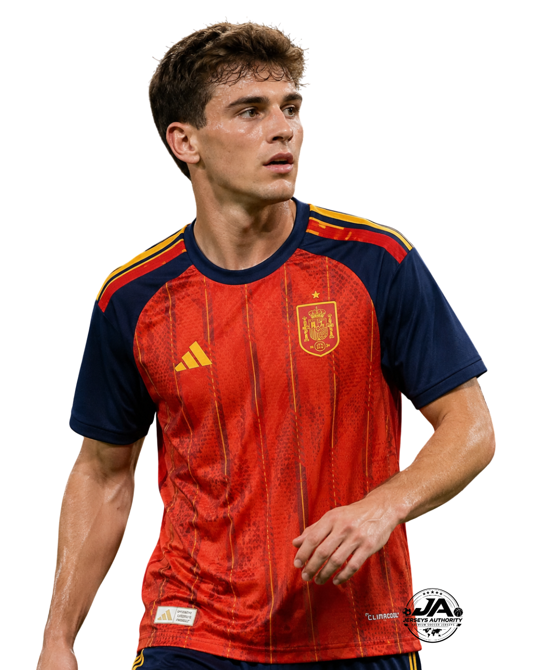 Spain 2026 Home Authentic Jersey - Player Version - Slim Fit