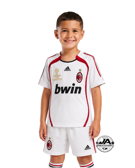 AC Milan 2006/07 Away Kids Kit
