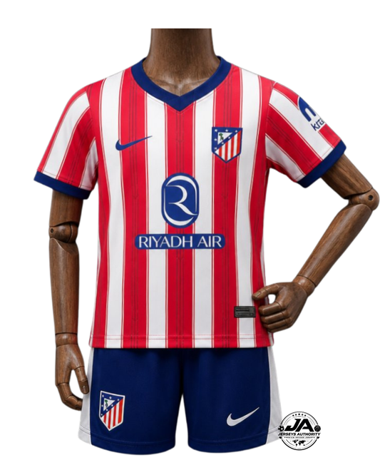 26/27 Kids Atletico Madrid Home Jersey
