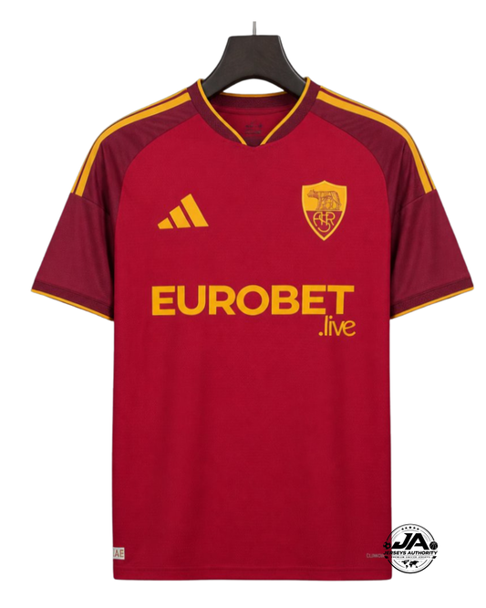 26/27 AS Roma Home Jersey - Fan Version