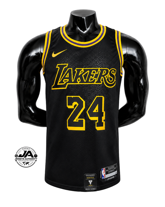 Los Angeles Lakers Black Mamba Jersey - Black - Nike