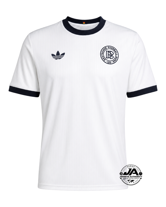 Germany 125th Anniversary Authentic Player Jersey by adidas - Slim Fit