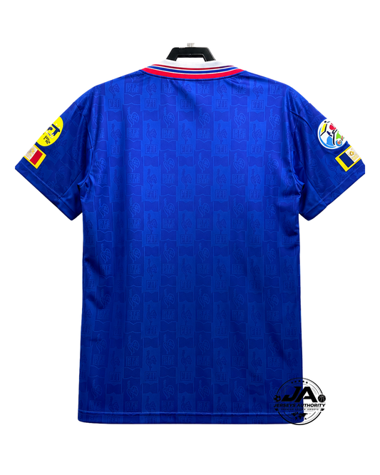 France 1996 Home Jersey - Retro Version