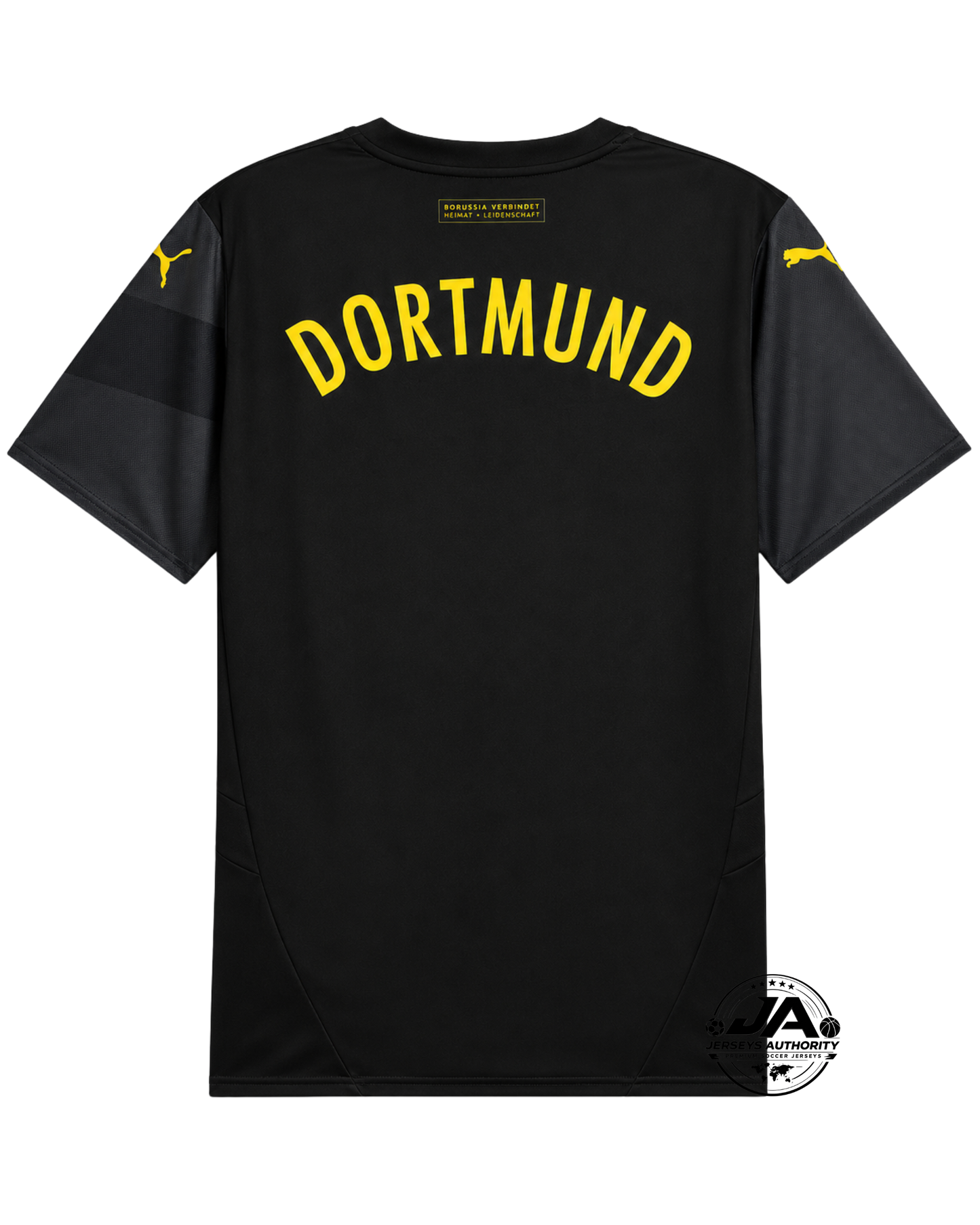 Borussia Dortmund Away 2024/25 Patches UCL UEFA Foundation (Official Printing)