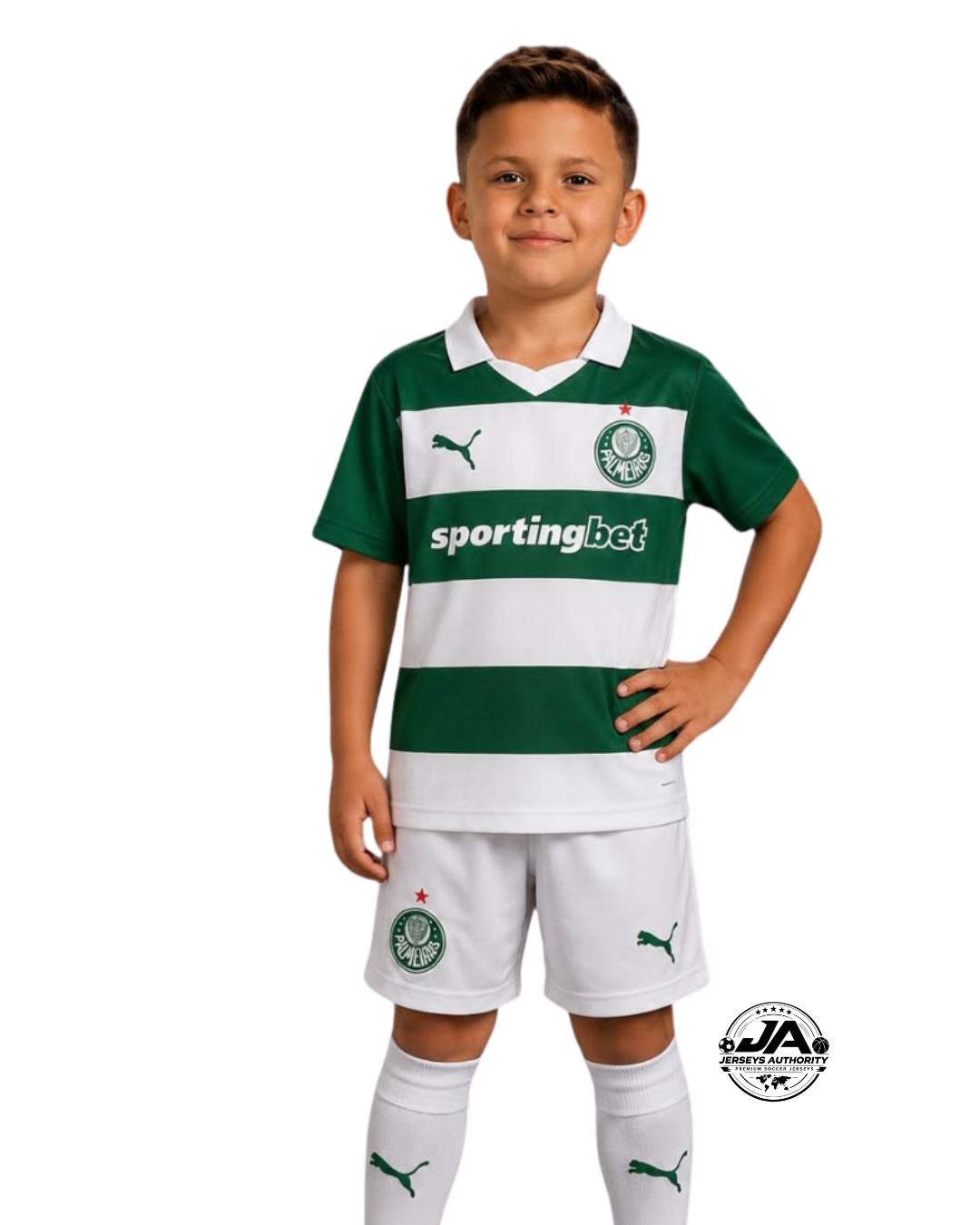 2026 Kit Kid's Palmeiras Avanti Jersey