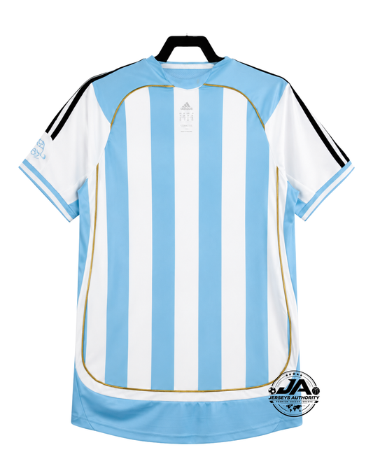 Argentina 06/07 Home Jersey - Retro Version
