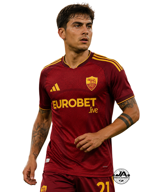 26/27 AS Roma Home Player Jersey - Slim Fit