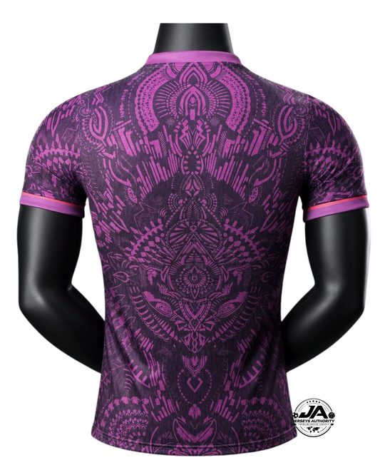 Paris Saint-Germain 2026/27 Purple with Tribal Pattern Special Edition Player Jersey - Slim Fit
