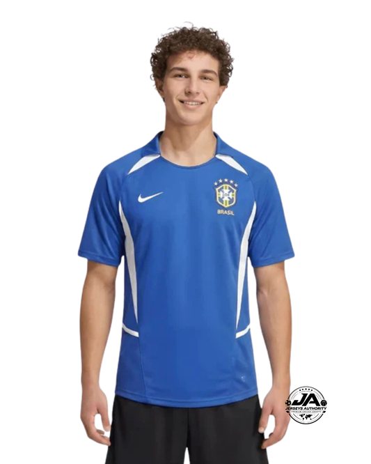 Jersey Retro Nike Brasil 2002 Fan