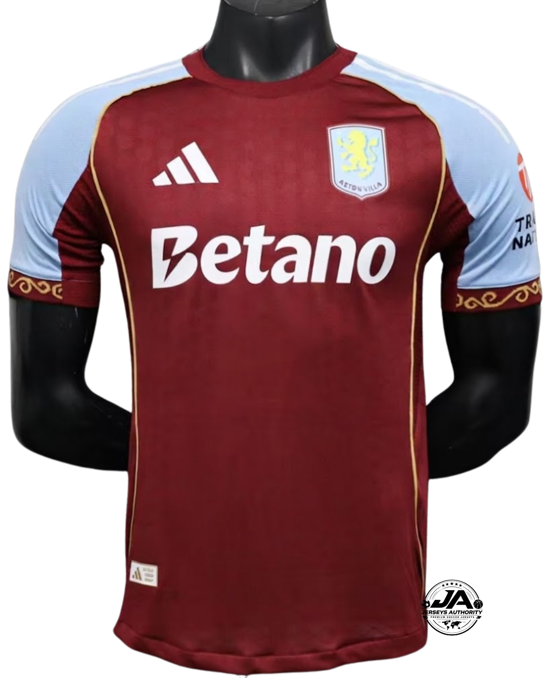 2025/26 Aston Villa Home Player Jersey - Slim Fit