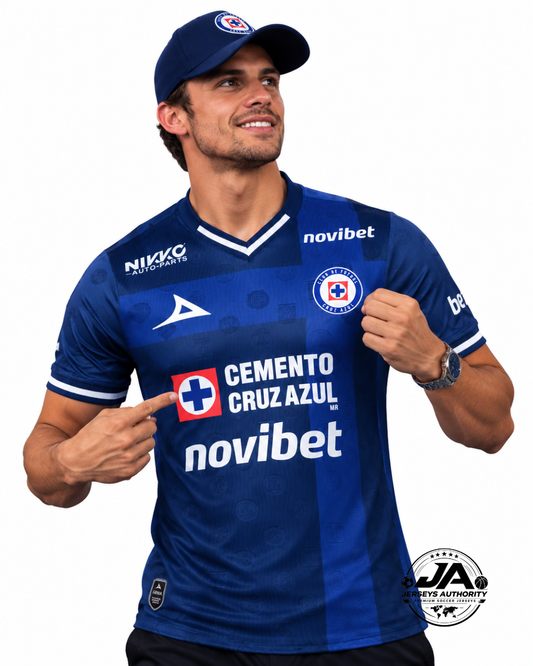 26/27 Cruz Azul Third Blue Jersey - Fan Version