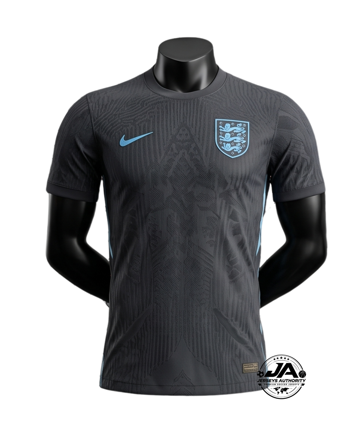 England 25/26 Training Jersey - Black - Player Version - Slim Fit